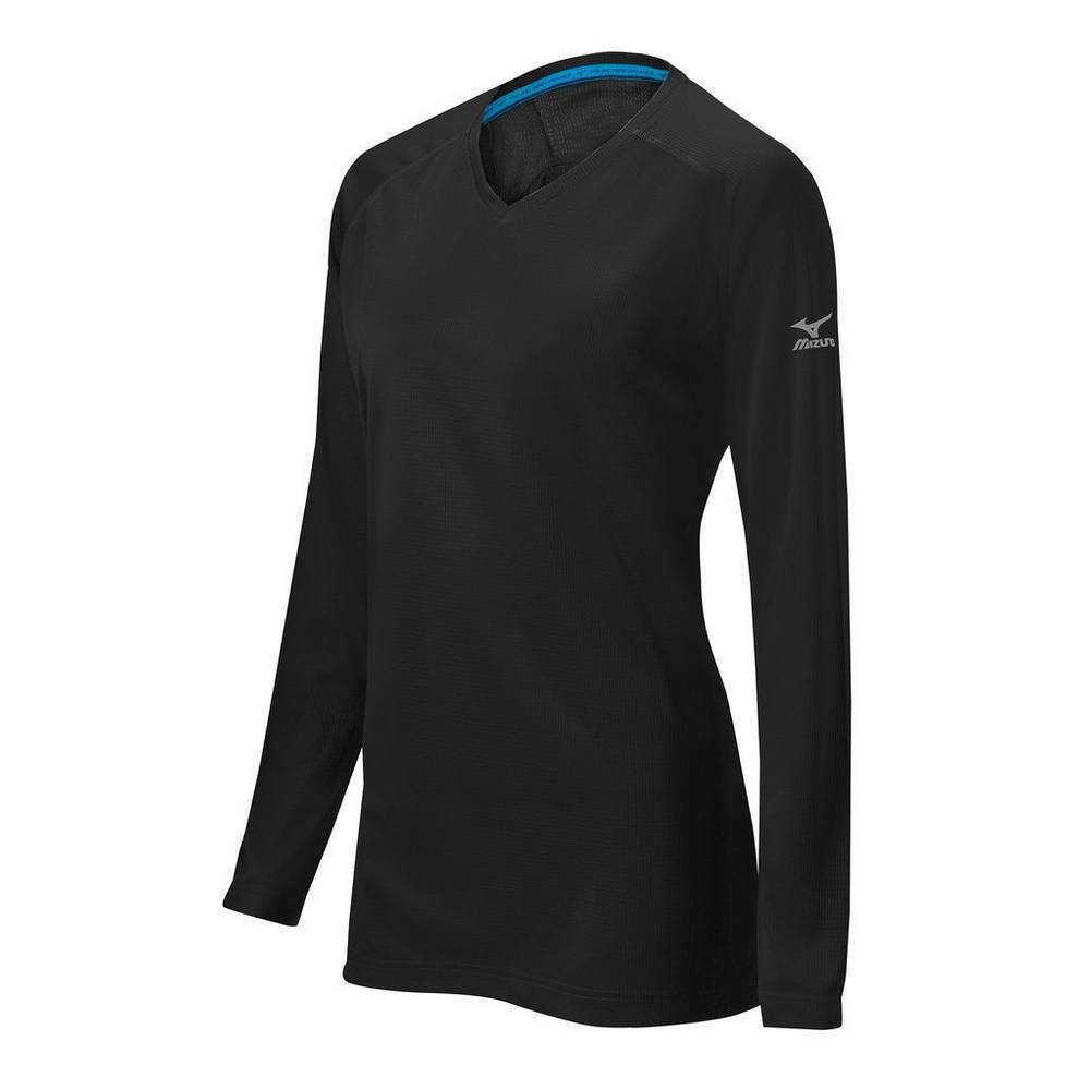 Maglie Running Mizuno Training Comp Donna - Nere - 17368-CQHV